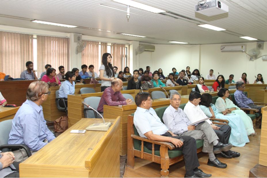 New students in Orientation programme 