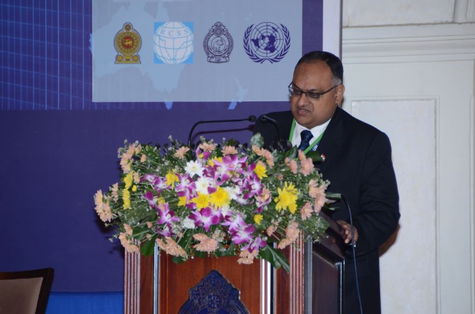 Sh.Sandeep Mittal, IPS sharing Karur Model of Policing the Community with practical presentation during the conference.